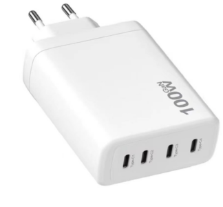 Hello 4 port USB-C oplader 100W